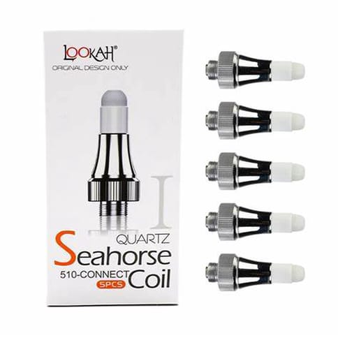 Lookah Quartz Seahorse coil