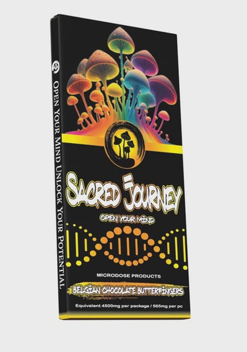 Sacred Journey Bars - Belgian Chocolate Butterfingers