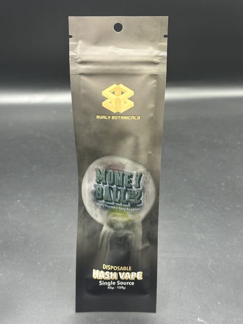 Burly Botanicals - Money Ball .5g Live Rosin Disposable