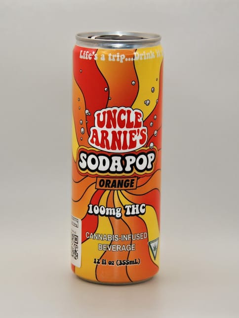Uncle Arnie's | Beverage | Orange 100mg