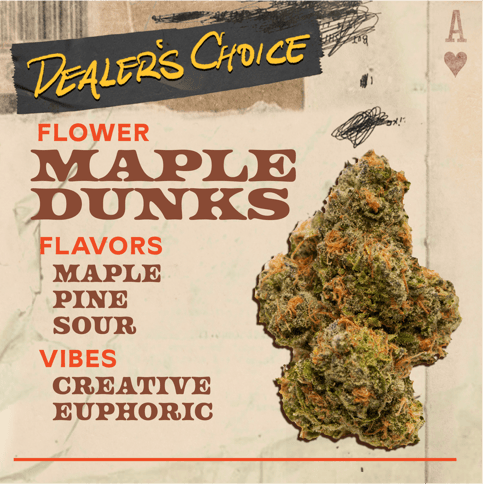 Maple Dunks - 3.5g Flower