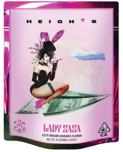 Heights | Lady ZaZa | 3.5g | Flower | Indoor | Bag