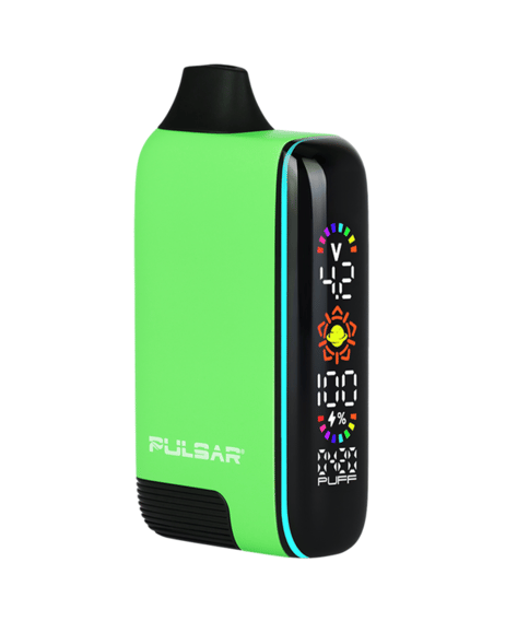 Pulsar | 510 DL 5.0 Precision Voltage Control LCD Screen Vape Bar | Green