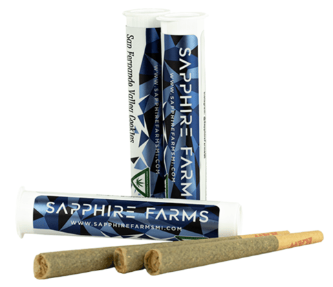 Sapphire Farms Black Velvet Cake Pre-Roll 1g