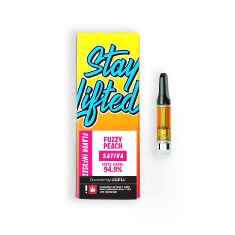 Stay Lifted - Fuzzy Peach - 1g Infused Cartridge