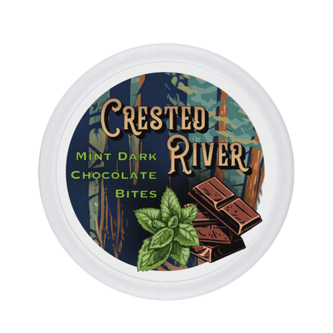 Mint Dark Chocolate Bites | Crested River |