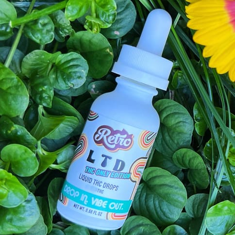 Retro LTD Tincture | THC Only 500mg Med
