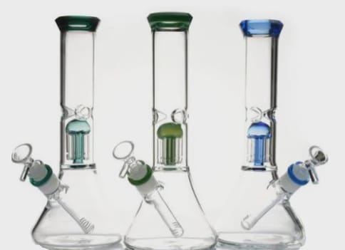 11" Jellyfish Perc Beaker Water Pipe