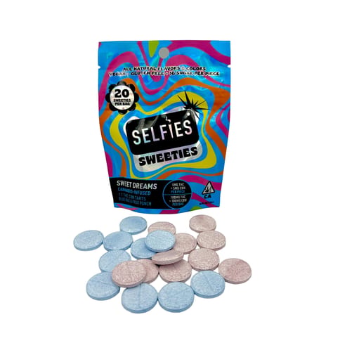 SELFIES SWEETIES - Blue Raspbery Infused Tarts