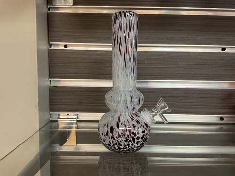 Polka Dot Zebra Bong