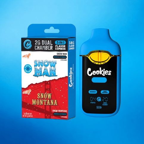 Cookies - 2g Dual AIO Vape - Snowman x Snow Montana