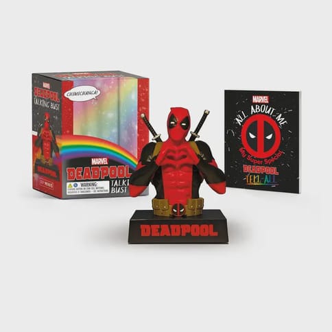 Marvel: Deadpool Talking Bust
