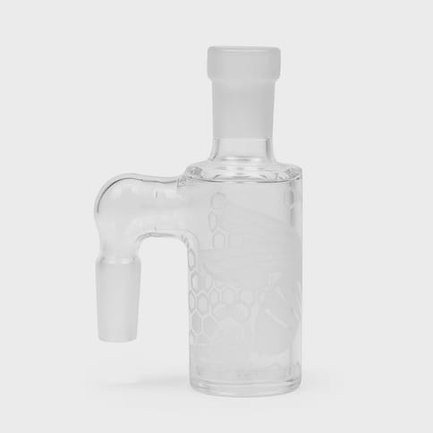 4" Bee Hive Dry Ash Catcher - 90*