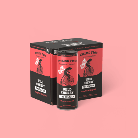 Cycling Frog - THC Seltzer - Wild Cherry
