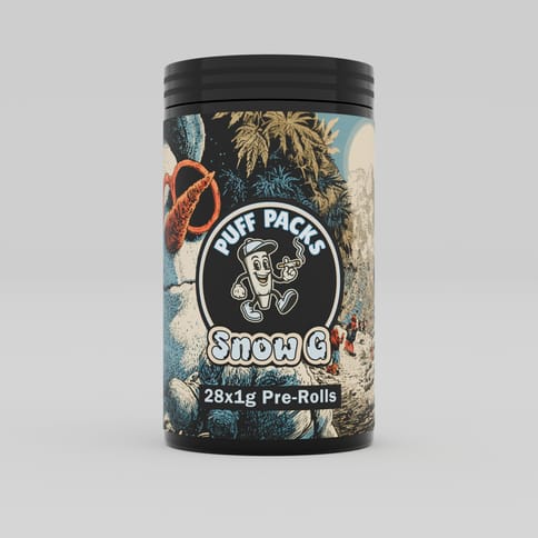 Snow G | Puff Packs | (28) 1g Pre Rolls| Vandalia Organics |
